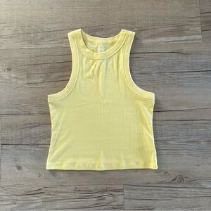 Old Navy Butter Yellow Sleeveless Women's Tank Top